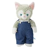 [atelier_memory] 4013 ぬいぐるみ用衣装 オーバーオール デニム 紺色 単品 コーデ用 ジェラトーニ Sサイズ用 ハンドメイドコスチューム