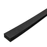 ゴムシート.com 台車用ゴムストッパー 厚さ40mm×幅60mm×長さ800mm程度 車輪止め 滑り止め 置くだけ 荷崩れ防止 段差 ストッパー 台車