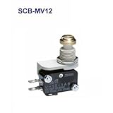 NKKスイッチズ SCB-MV12 単極双投　端子タブ１８７　電流容量抵抗負荷ＡＣ１２５Ｖ　１５Ａ　ＳＣＢ－ＭＶカラー押ボタンスイッチ