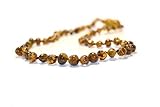 The Art of Cure Baltic Amber Teething Necklace for Baby (green) - Anti-inflammatory by The Art of Cu