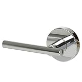 Designers Impressions Kain Design Contemporary Polished Chrome Dummy Euro Door Lever Hardware (Non- 
