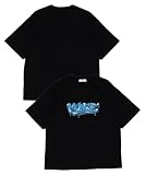 [ウィゴー] Tシャツ 半袖 アソート グラフィック BIG 半袖Tシャツ 服 トップス プリント カットソー 男女兼用 夏服 ギフト プレゼント メンズ XL 柄12
