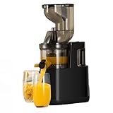 Vifxucyジューサー ジュースと残留物の分離 家庭用果物と野菜のジューサー 大口径フリーカットフィルタージューサー (タイプC)