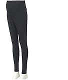 犬印本舗 マタニティ あったか らくちんパンツ 裏起毛 L ブラック 274-8336