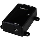 StarTech.com ギガビット対応PoE ミッドスパン インジェクタ IEEE 802.3at/af準拠 PoE給電アダプタ POEINJ1G