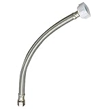 Plumb Pak PP23804 Ez Supply Tube Stainless Steel 3/8-Inch Compression Inlet by 7/8-Inch, 9-Inch, by 