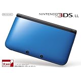 【整備済み品】 Nintendo 任天堂 ニンテンドー3DS LL ブルーXブラック バッテリー交換済み SDカードフルフォーマット済み