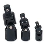3pcユニバーサルジョイントセット – レンチ – ソケットサイズ= 1 / 4 " – 3 / 8 " – 1 / 2 " Impact Grade