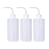 【BIO】水差し 園芸 ウォッシュボトル 250ml プラスチック容器 スポイトボトル 散水ツール 3本入