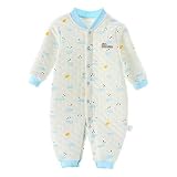 キッズジャンプスーツ 新生児ロンパー ベビークローラー コットン 長袖の服装 - 冬 赤ちゃん パジャマ 印刷 厚い ロンパース コットンウォーム ジャケットZhhyltt