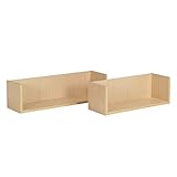 arne 壁掛け棚 ウォールラック 大小同色2個セット WallBoxSeven Ctype ナチュラル