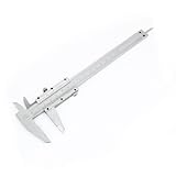 プラスチックケースwのツールノギス測定DealMuxシルバートーンメタリック150ミリメートル6インチ