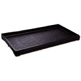 稚苗用育苗箱(２個) 黒 約580（横内寸）*約280（縦内寸）*約28mm（高さ内寸） 穴径…3φ 穴数…184