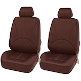 Tochi Wish 車 シートカバー 汎用 前 2席 セット汚れ防止 通気 簡単取付 軽自動車 普通車 運転席 助手席