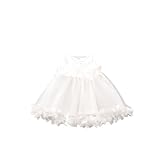【子供ドレス部屋】 ベビーワンピース プリンセス 結婚式 誕生日 キッズワンピース フォーマルドレス ベビードレス (80cm)