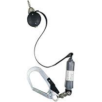 ポリマーギア フルハーネス型用巻取り式ランヤード　DRNC-M-51S 新規格 ランヤード ポリマーギヤ 小型アブソーバ 巻き取りリール