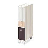 トイレ用品ストッカー　　ブラウン×アイボリー