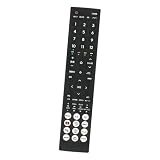 PerFascin 代用リモコン replace for Hisense ハイセンス 液晶テレビ ERF3B46H 音声認識機能付き 75A6K 65A6K 55A6K 50A6K 43A6K 65E6K 55E6K 50E6K 43E6K 75U8K 65U8K 55U8K 75UX 65UX 75E6K