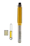 Workshop Tools 3/8 Flush Trim Router Bit w/ Bearing, 1/4 Shank - 05003 by Workshop Tools