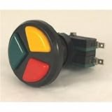 3 In 1 Arcade Button with Microswitches, MAME and Jamma Ready. おもちゃ (並行輸入)