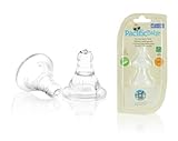 Pacific Baby Narrow Neck Teats, Fast Flow, 2-Count by Pacific Baby [並行輸入品]