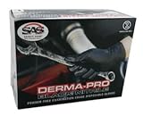 SAS Safety 66534 DERMA-PRO Black Nitrile Gloves- XLarge by SAS Safety