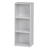 不二貿易 カラーボックス 3段 幅41.8cm A4対応 ホワイト 簡単組み立て 96570