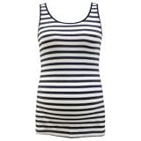 (犬印) INUJIRUSHI 授乳 ブラタンク 授乳キャミソール カップ付き (マタニティM, ネイビー)