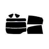 カット済み カーフィルム プリウス 30系 専用 スーパーブラック ＵＶ 前期 後期 対応