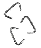 2000 QTY : c.s. Osborne & Co。No。1443 Hog Rings with Bluntポイント – 3 /4 " MPN # 14596