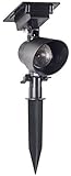 BOSTON HARBOR SPS2-R7-BK-T8 Solar Flood Light, Black by BOSTON HARBOR [並行輸入品]