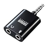 サンワサプライ 4極用ヘッドセットアダプタ MM-AD23　サンワサプライ [簡易パッケージ品]