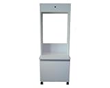 パチンコ台 パチンコ 実機用 収納キャビネット キャスター付き 固定台 収納家具【ホワイト】