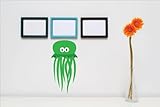 トップ販売デカール – 価格Reduced : Jellyfish Water Ocean Sea動物画像子供男の子女の子ベッドルームバスルームリビングルームアート壁画 – サイズ：12インチx 24