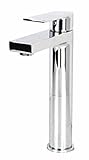 アリエルadrian-pcポリッシュクローム仕上げソリッド真鍮単一穴レバー浴室洗面化粧台蛇口