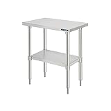 【サインキングダム 】ステンレス 作業台 業務用 調理台 日本製 W80×H80×D45cm ステンレス調理台 業務用キッチン 調理作業台 厨房作業台 作業テーブル 業務用作業台 業務用ステンレス作業台 キッチン作業台 [kot2ba-8045]