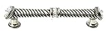 Carpe Diem Hardware 1200-9C Cache 5-Inch O.C. Large Pull with End and Center Made with Swarovski Ele