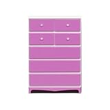 アルファタカバ ベビータンスシリーズ パレット 75cm幅5段 ライトラベンダー