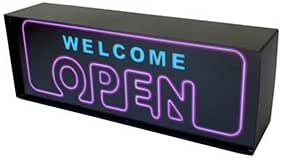 LED センサーライト ネオン LED NITE LITE NEON OPEN