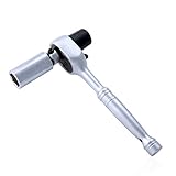 Neiko 03029A 1/2 Drive Scaffold Ratchet Wrench Chrome Vanadium Steel | 7/8-Inch Deep Socket [並行輸入品]