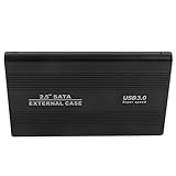 Jeffergardenモバイルハードディスク 超薄型外付けハード ドライブ ポータブルHDD 外付けHDD ハード ドライブ エンクロージャ USB 3.0 外付けハード ドライブ 2.5インチ HDD ケース 高速データ転送 5Gbps伝送速度 USB 3.0 (黒)
