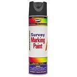 Aervoe 206 Survey Marking Paint, 17 Oz Aerosol Can, Black, 20 Oz [並行輸入品]