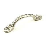 Century Hardware 15343-MSN Tuscana Solid Brass Pull, Nickel [並行輸入品]