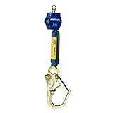 3M DBI-SALA Nano-Lok 3101250 Self Retracting Lifeline, 6-Foot, 3/4-Inch Dynema Polyester Web, Steel 