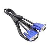 VGA - VGA データライン D-sub 15 ピン オス - オス モニターケーブル コンピュータ PC ラップトップ TV プロジェ