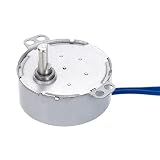 uxcell シンク ロナスモーター エレクトリックモーター Dシャフト 電子レンジ 扇子用 AC100-127V 2.5-3RPM 50-60Hz CC W/C W 4W