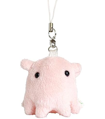 Amazon | しんかいさん メンダコ ぬいぐるみストラップ ブルー 7061