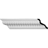 Ekena Millwork mld05 X 05 X 07li 4 3 / 4インチH x 4 3 / 4インチP X 6 3 / 4インチF X 96インチL LinusクラウンMoulding