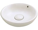 MR Direct V340-B Bisque Porcelain Vessel Lavatory Sink [並行輸入品]