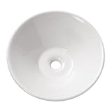 Avanity CVE420RD Above Counter Round Vitreous China Sink, 16.5", White by Avanity Corporation [並行輸入品